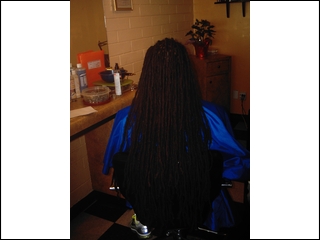 Very Long Dreads I did